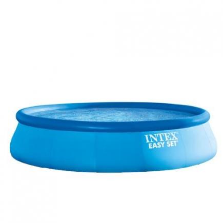 Intex easy set opblaaszwembad Ø457x107 cm | met filterpomp**