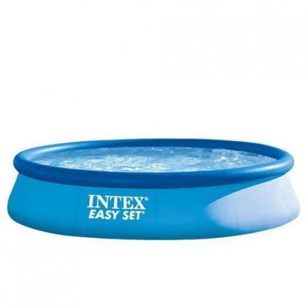 Intex easy set opblaaszwembad Ø396x84 cm| met filterpomp