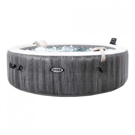 Intex PureSpa bubble massage greywood Deluxe Ø 216 cm | 6 persoons