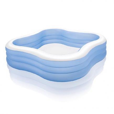Intex beach wave swim center opblaaszwembad 229x229x56 cm