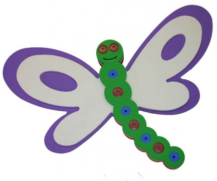 Drijfmat libelle, 112 cm