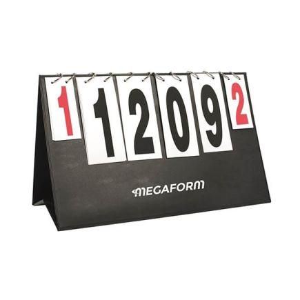 Megaform scorebord | 48x31 cm | inklapbaar