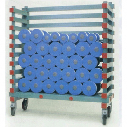 Rea kunststof aquahalter opbergwagen, 140x40x125 cm