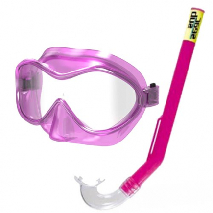 SEAC kinder snorkelset Baia, roze