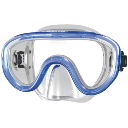 SEAC kinder duikbril Marina, siltra, blauw