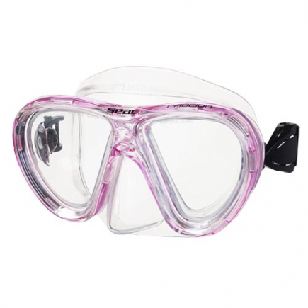 SEAC kinder duikbril Procida, siltra, roze