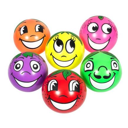 Spordas speelgoed bal fruit Ø 25 cm | set 6 stuks