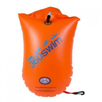 360swim™ classic drybag zwemboei | large | oranje**
