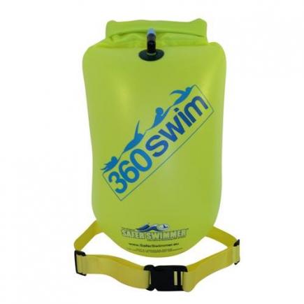 360swim™ classic drybag zwemboei | large | groen**