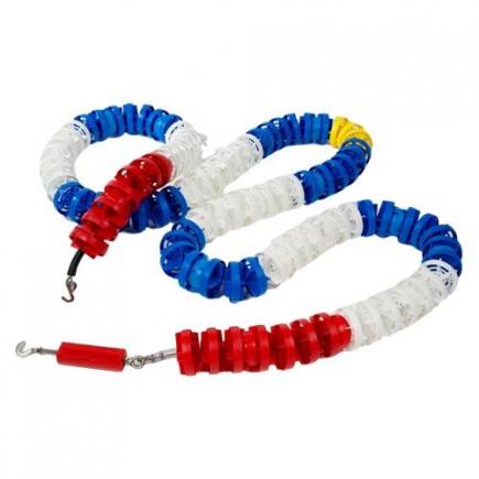 Wedstrijdlijn Maks Wave stopper, 6inch, 150mm, 25 meter, inclusief eindafwerking