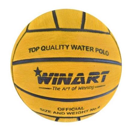 Winart waterpolobal top grippy | geel | maat 4